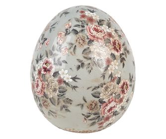 Šarena keramička uskrsna dekoracija u obliku jajeta Ø 14x16 cm