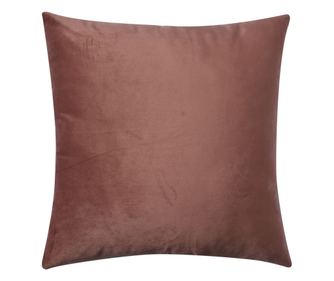 Púderrózsaszín textil párnahuzat 45x45 cm