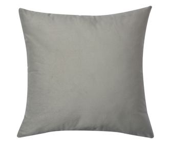 Szürke textil párnahuzat 45x45 cm
