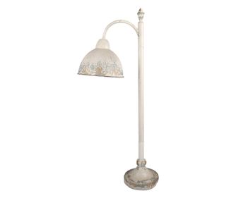 Vintage bež metalna svjetiljka 36x20x77 cm E27