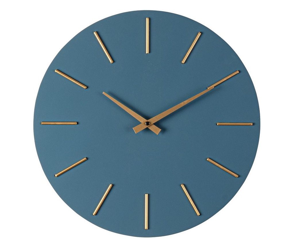 Kék és Arany Falióra Timeline Ø40x5h