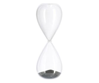 Kronos dekor homokóra fekete homokkal, Ø10x29h