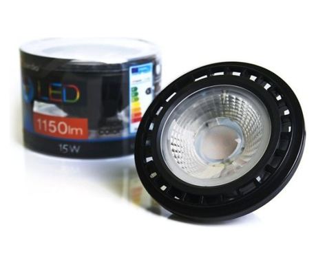 Azzardo LED žárovka ES111 BK 15W GU10 (LL210151)