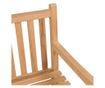 Vrtna klupa, 120 cm, tikovo drvo thumbnail 4
