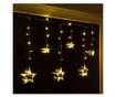 Zavjesa s osvijetljenim zvjezdicama Fairy, s 63 LED svjetla thumbnail 1