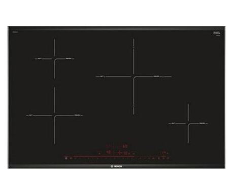 Bosch Serie 8 PIE875DC1E Ploča za kuhanje Crna Ugradbena Indukcijska ploča s 4 zone