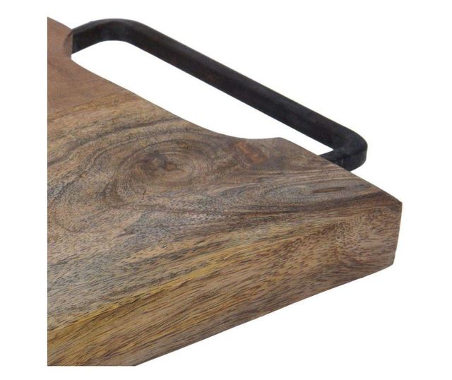 Дъска за рязане Koopman, манго, 41x17x2 см, кафява