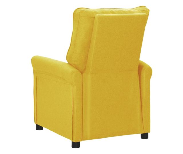 Sklopiva stolica, žuta, tekstilni materijal