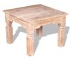Stolik kawowy z drewna akacjowego, 60 x 60 x 45 cm