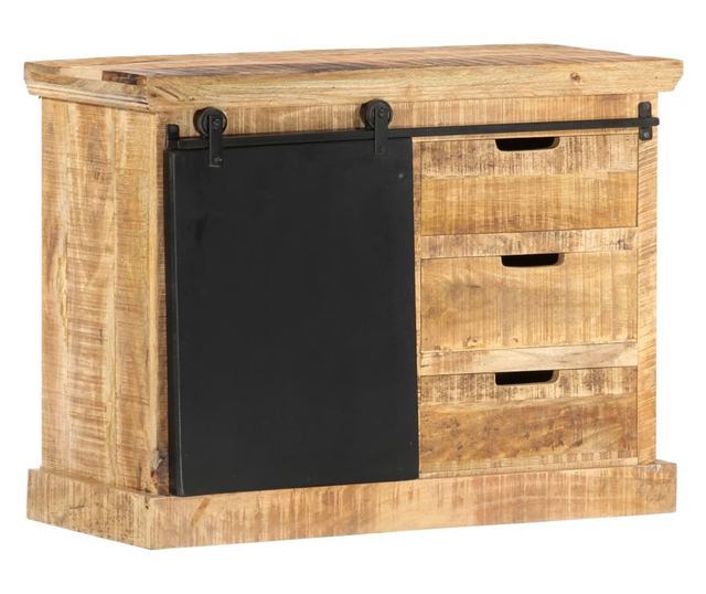 Služavka, 80 x 30 x 60 cm, masivno drvo manga