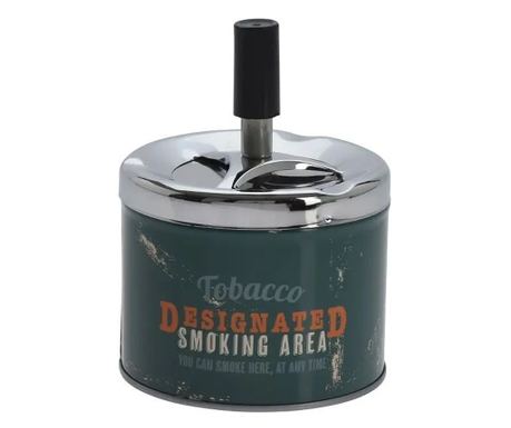 Excellent Houseware hamutartó, fém, 9x12 cm, zöld