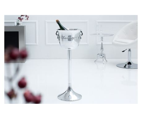 Vstyle Irresistible Champagne Állvány 287307, Ezüst, Alumínium, Fém 75x29x26