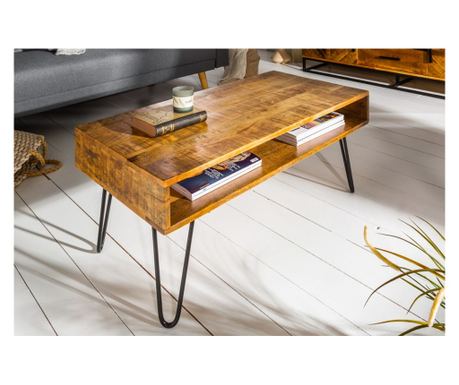 Stolić za kavu Vstyle Irresistible 287461, boja drva, drvo, metal 45x100x50