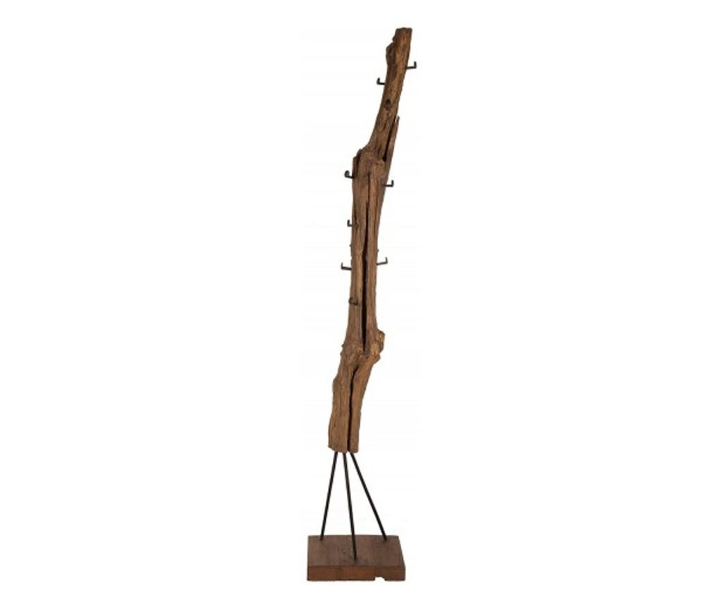 Vstyle Irresistible Coat Rack 287574, Fa szín, Barna, Fa, Fém, Teak - 4