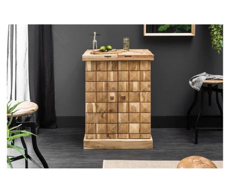 Vstyle Irresistible Бар шкаф 287629, Дървесен цвят, Дърво 90x65x50