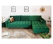 Colțar Vstyle Irresistible 287790, Verde, Catifea, Poliester 85x260x83 thumbnail 1