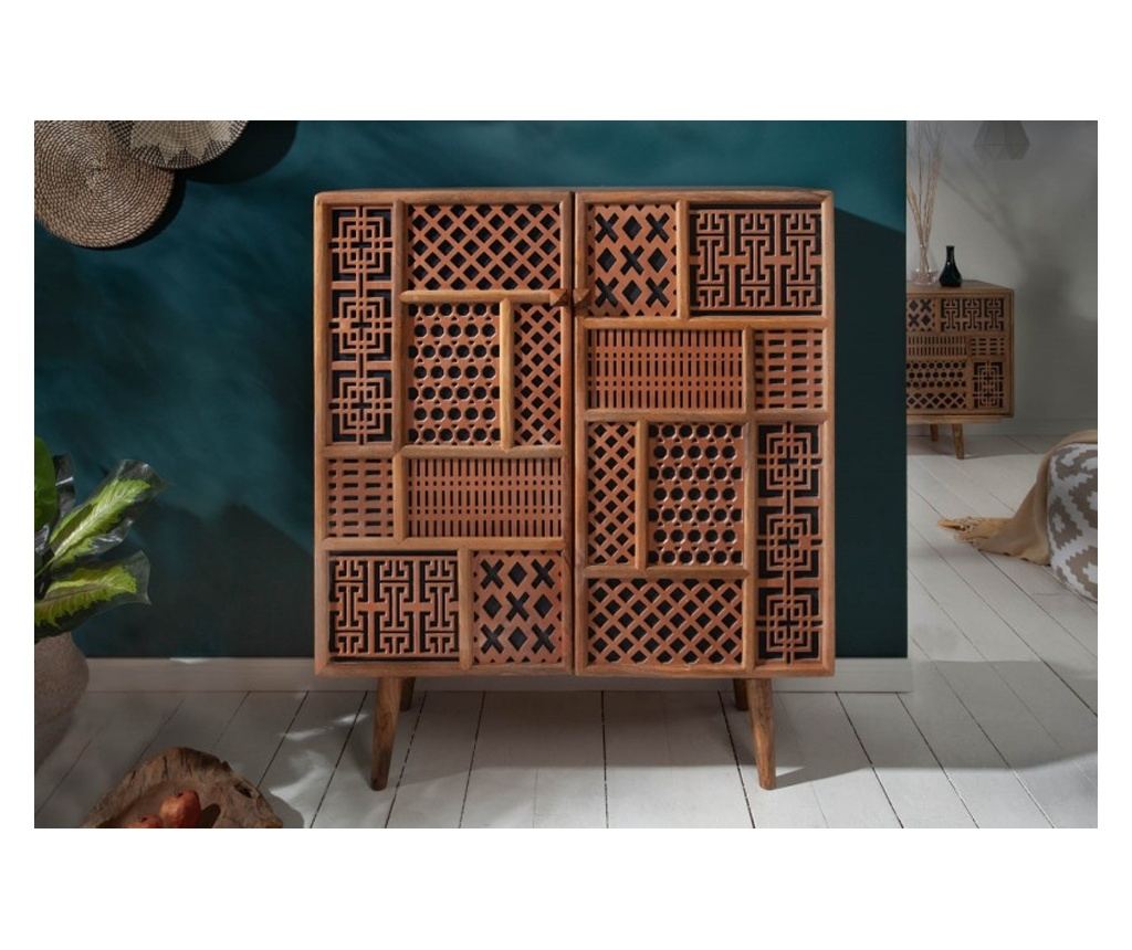 Comodă Vstyle Irresistible 287804, Culoare Lemn, Lemn 120x100x38 - 2