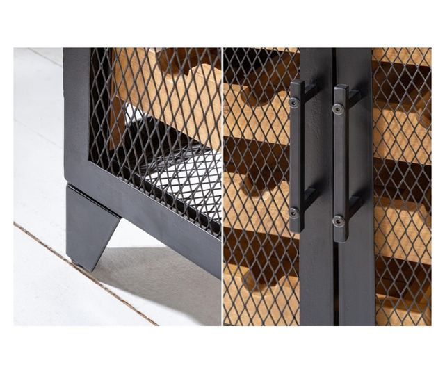 Dulap pentru Vinuri, Culoare Lemn, Negru