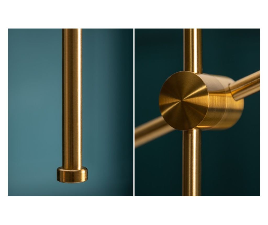 Vstyle Irresistible 287960 Lampă Suspendată, Aur, Negru, Metal 95x86x10 - 3