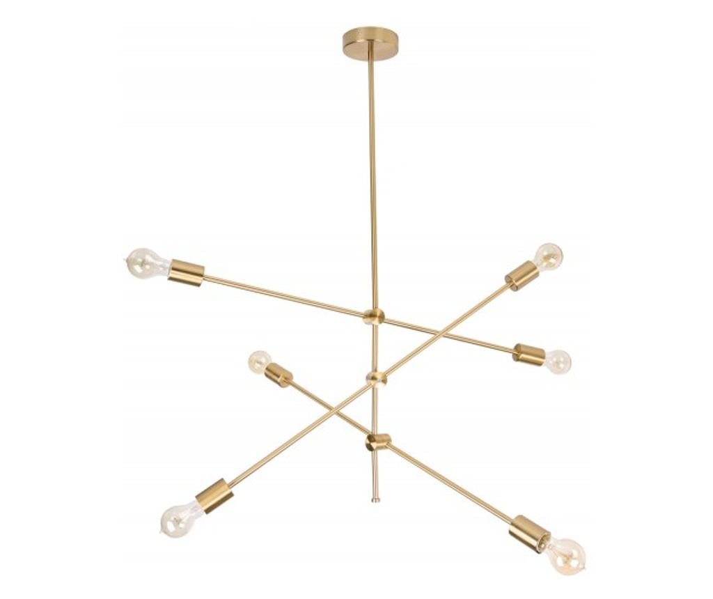 Vstyle Irresistible 287960 Lampă Suspendată, Aur, Negru, Metal 95x86x10 - 4