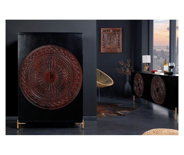 Dulap Bar, Cupru și Auriu