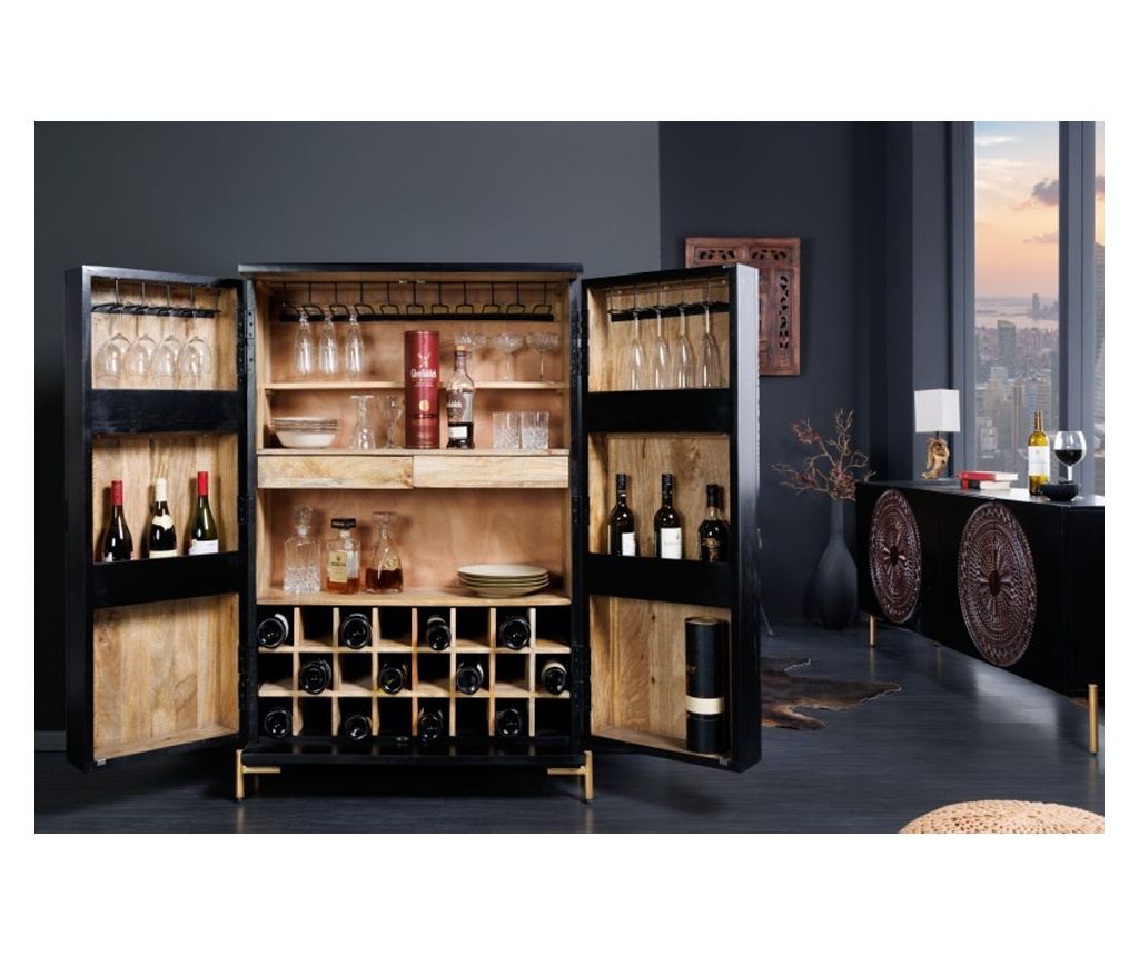 Dulap Barski Vstyle Irresistible 288058, Cupru, Auriu, 141x95x42 - 3