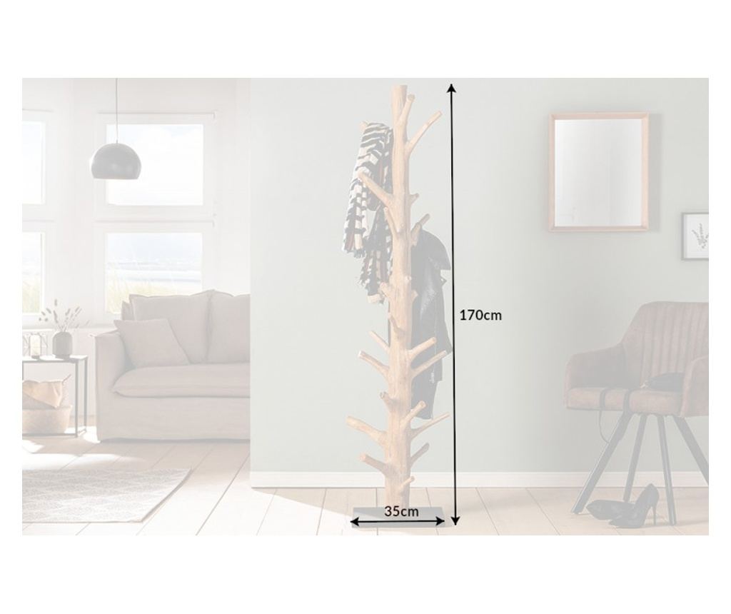 Vstyle Irresistible Coat Rack 288299, fa színű, 170x35x35 - 4