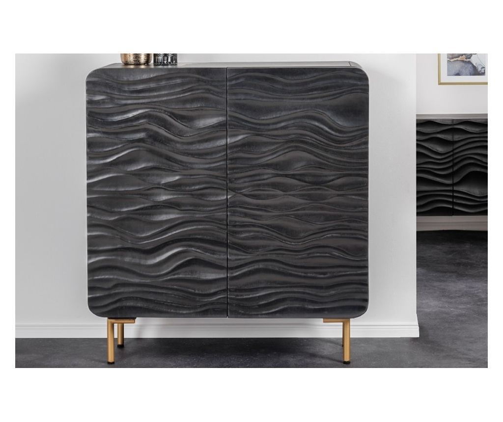 Gardrób, fekete és arany - 2