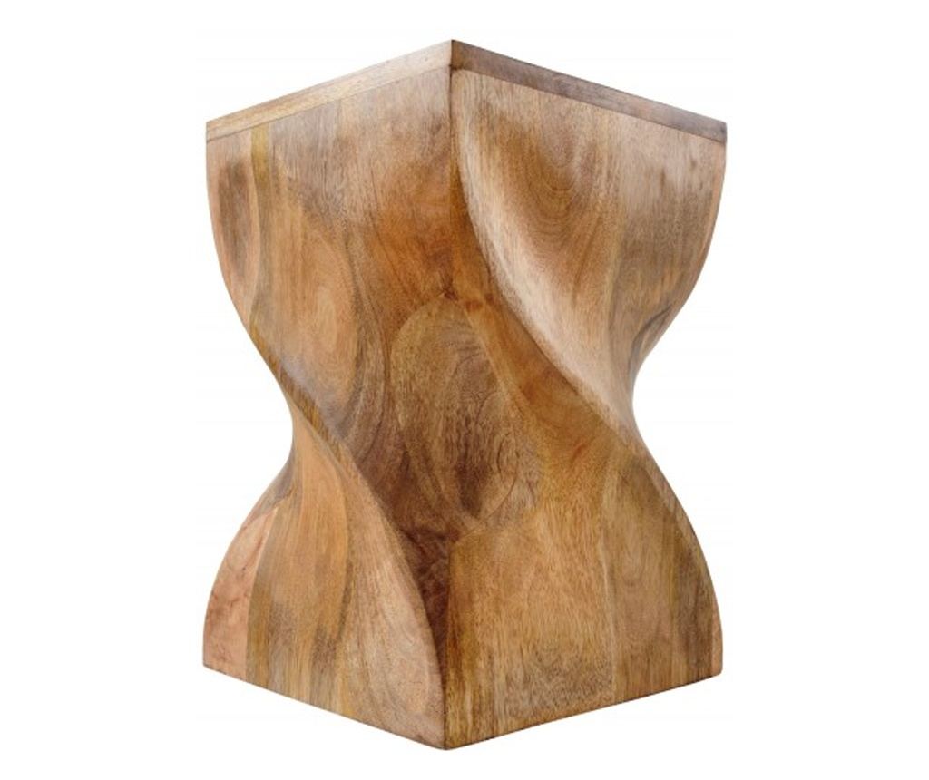 Vstyle Irresistible Odkladací stolík 289331, prírodný, mangové drevo, lakované 45x30x30 - 5