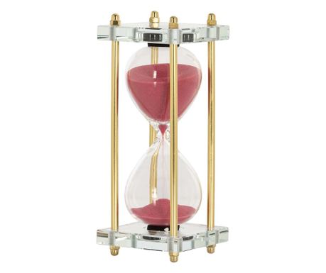 Presýpacie hodiny Ziva, Richmond Interiors, strieborná, zlatá, červená