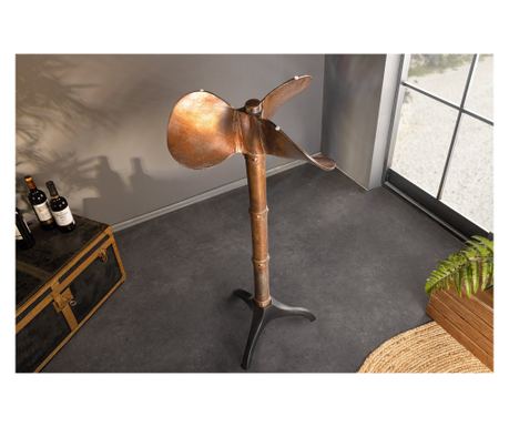 Βάση Τραπεζιού Μπαρ Vstyle Irresistible 289602, Μαύρο, Χαλκός, Κράμα Αλουμινίου 102x40x40