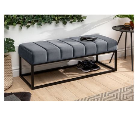 Vstyle Irresistible Пейка 289634, Сребрист, Сив, Черен, Кадифе (100% Полиестер), Дунапрен, Метал 40x40x108