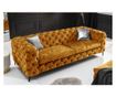 Vstyle Irresistible 289666 Canapea cu 3 locuri, Galben Muștar, Catifea, Lemn de Plop, Metal thumbnail 4