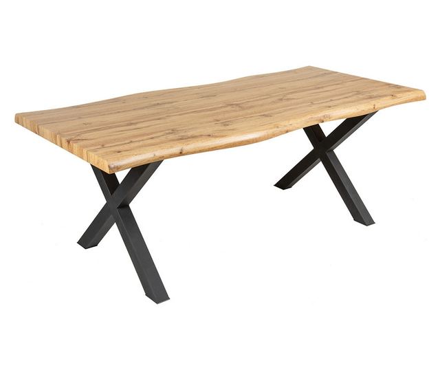 Blagovaonski stol, boja drva, crna