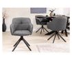 Set de 2 scaune pivotante, gri