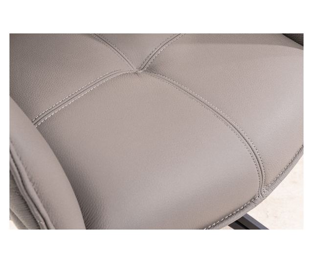 Set de 2 scaune pivotante, Taupe