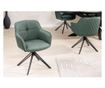 Set de 2 scaune pivotante, verde