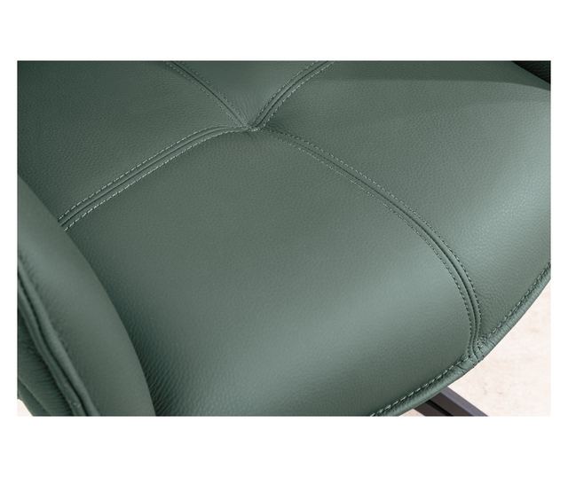 Set de 2 scaune pivotante, verde