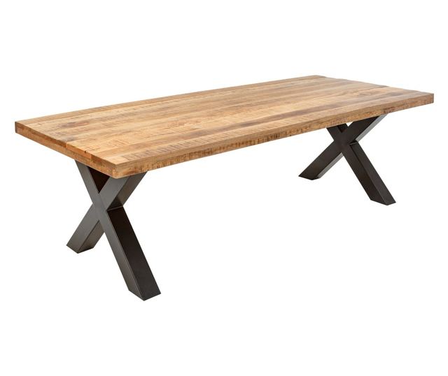 Blagovaonski stol, boja drva, crna