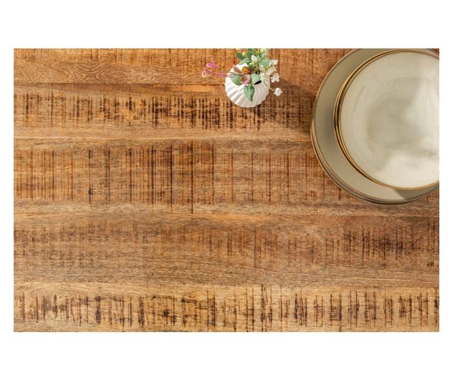 Blagovaonski stol, boja drva, crna