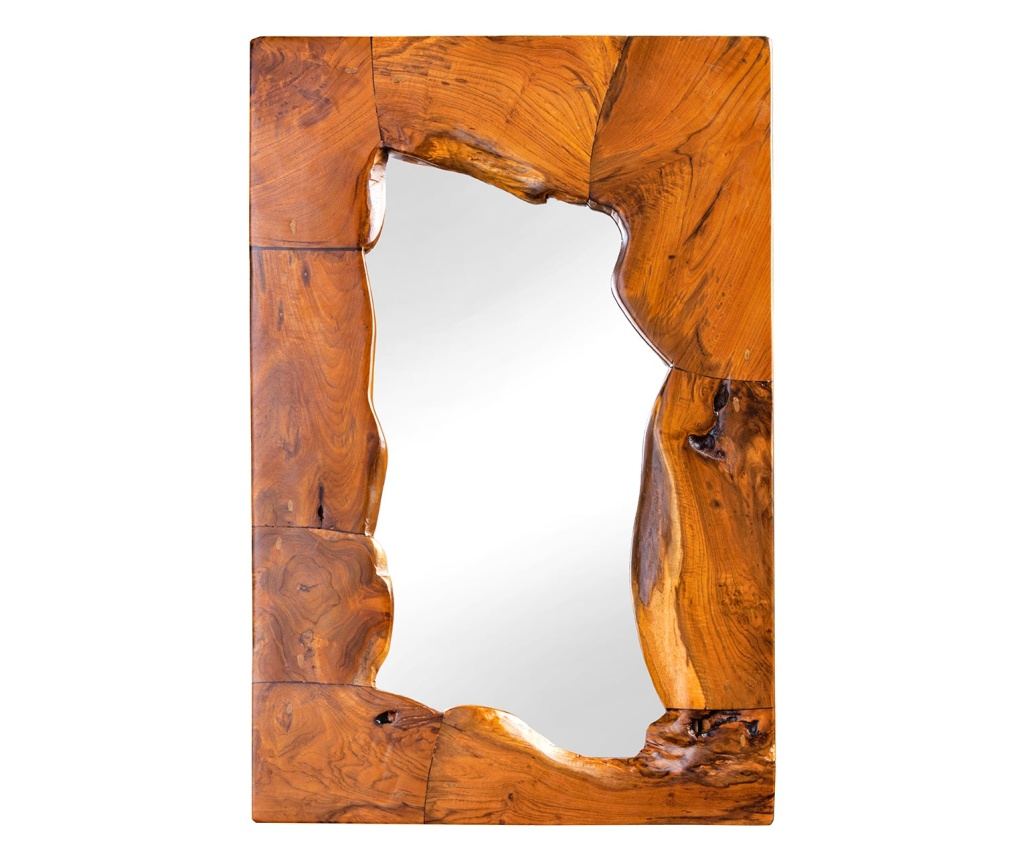 Oglindă Vstyle Irresistible 287955 din lemn, culoare Teak - 2