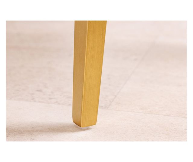 Set de 2 scaune, bej și șampanie