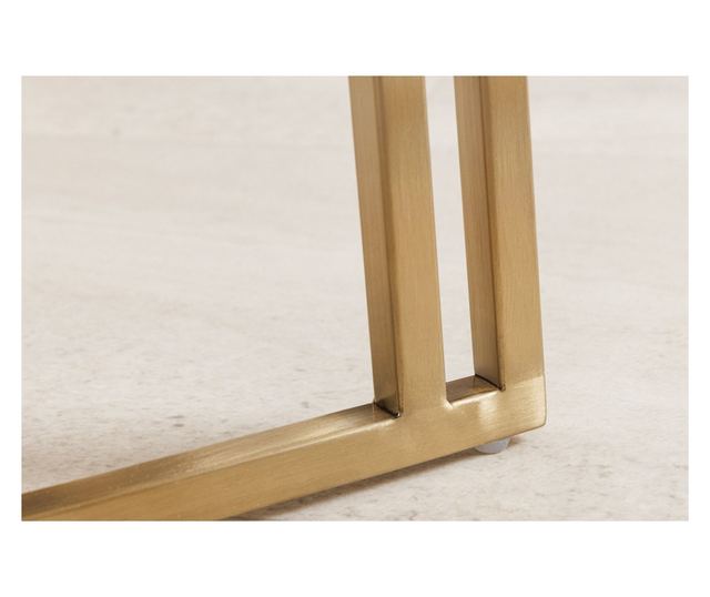 Set of 2 Chairs, Dark Green and Champagne