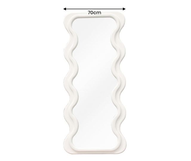 Oglindă de perete, Alb