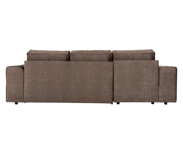 Ъглов диван Начос ляв ъгъл HM3279.03L кафяв цвят