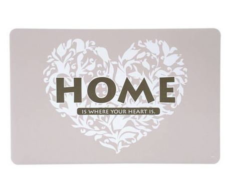 Set suport farfurie pentru servirea mesei, model Pufo Home, 4 bucati, 43 x 28 cm