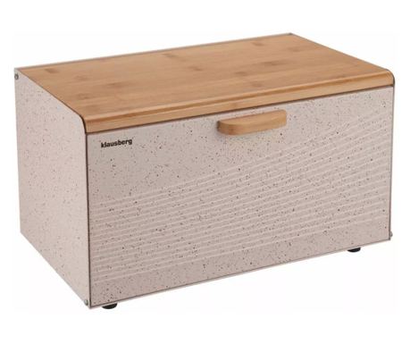 Бежова кутия за хляб Klausberg KB7465