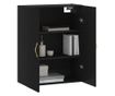 Zidni ormarići, 2 kom, crni, 69,5x34x90 cm thumbnail 3