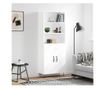 Visoka ormar, bijela visokog sjaja, 69,5x34x180 cm, kompozitno drvo thumbnail 1