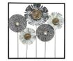 Decoratiune de perete frunze metalice 50x50 thumbnail 1